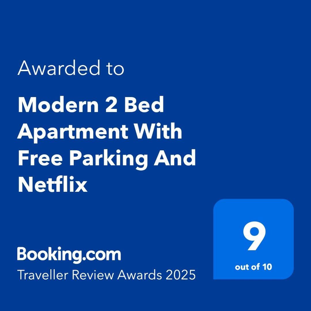 Modern 2 Bed Apartment With Free Parking And Netflix Dawley Eksteriør billede